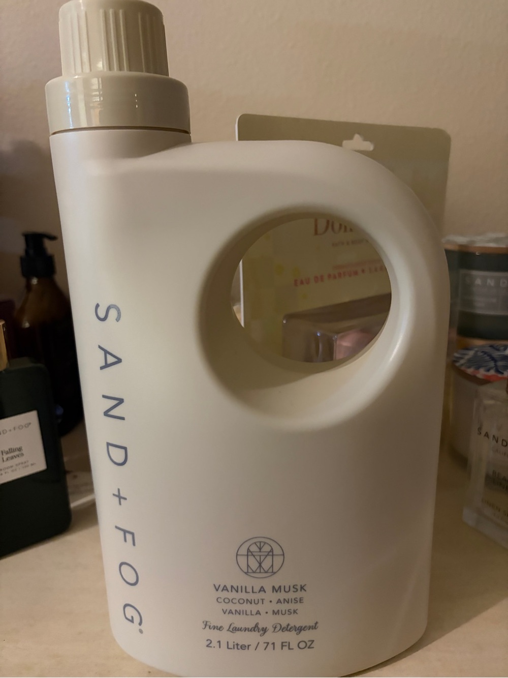 Sand + Fog Vanilla Musk Fine Laundry Detergent - Cream